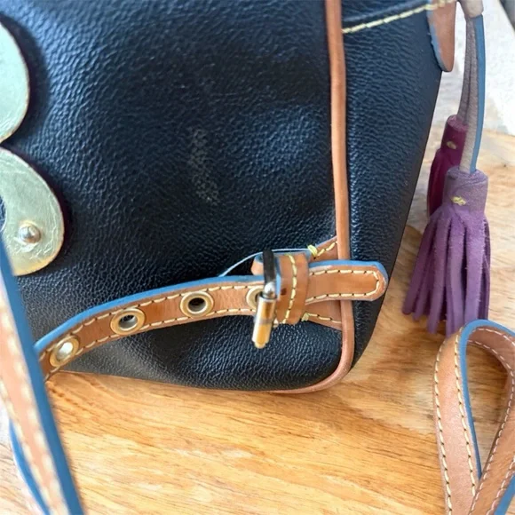 Dooney & Bourke Y2K Lindsay Lohan Alphabet Charms #8 Backpack - Picture 7 of 7